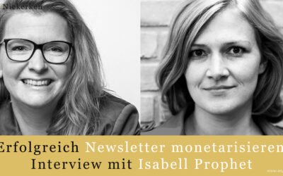 Ein Newsletter als bezahltes Abo-Modell – Interview mit Isabell Prophet